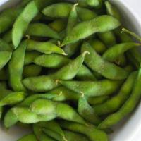 Edamame · Gluten free and vegan. Boiled soybeans.