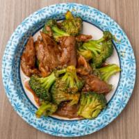 Beef With Broccoli · Combo. Served with egg roll and roast pork fried rice.