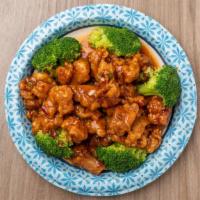General Tso'S Chicken · Spicy. Chunks of chicken deep-fried to crispy then sautéed in our chef's special sauce on a ...