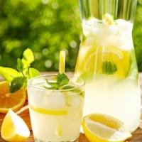Half Gallon Lemonade · Half gallon container of Lemonade.