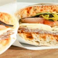 Italian Ham & Swiss Sandwich · 