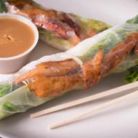 Fresh Spring Roll · Freshly wrapped with rice paper