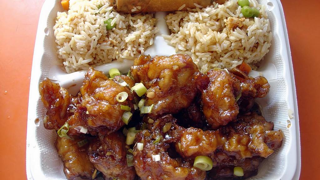 General Tso'S Chicken · Favorite. Spicy. Deep-fried chicken glazed with hot 