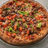 Company Combo · Pepperoni - Fresh Tomatoes - Green Peppers - Mushrooms - Onions - Sausage