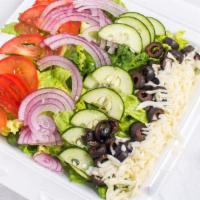 Sheperd'S Salad (Coban Salad) · Chopped cucumbers, tomatoes, red onions, pasley, fresh lemon juice, and olive oil.