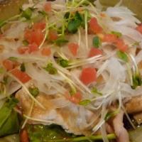 Kurobuta Pork Shabu Shabu Salad · Thin sliced 