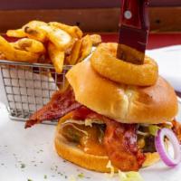 Hot Mama Burger · With Pepper Jack Cheese and Jalapenos