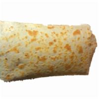 Plain Burrito · Choice of meat, pinto beans, rice and cheese.