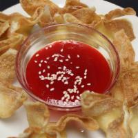 Cream Cheese Wontons · Chinese dumpling that comes with filling.