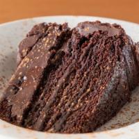 Chocolate Layered Torte Cake · 