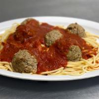 Meatballs Spaghetti · 