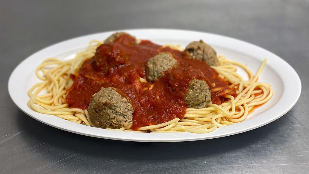 Meatballs Spaghetti · 