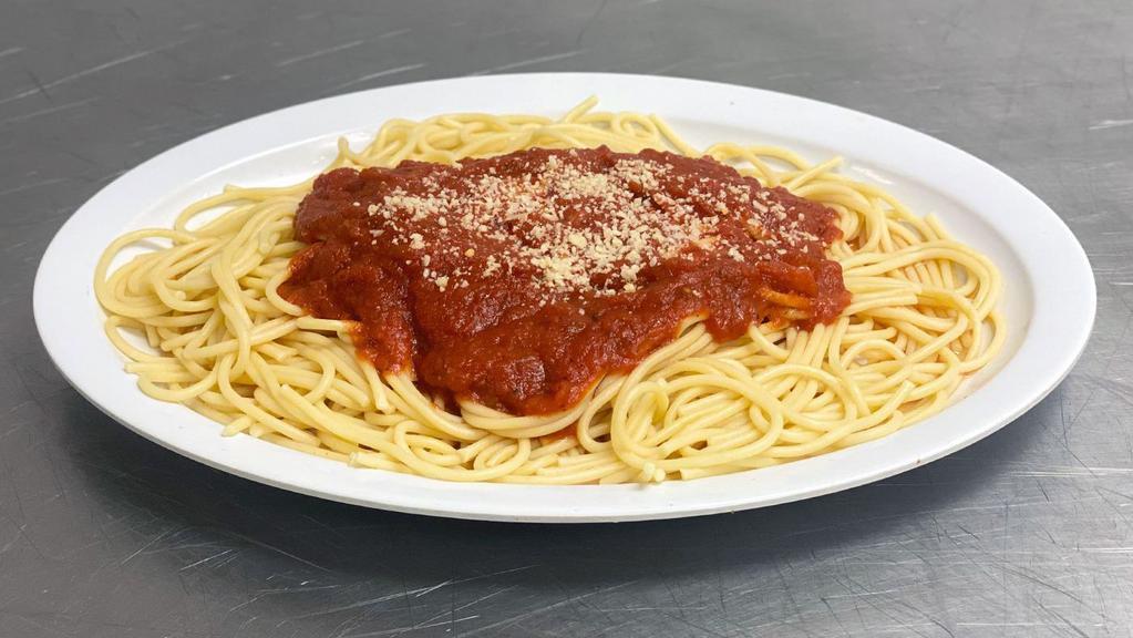 Marinara Sauce Spaghetti · 