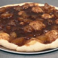 12'' Apple Cinnamon Pizza · Caramel, nuts, apple, cinnamon