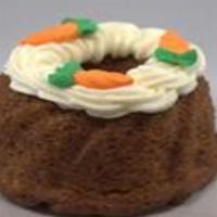 Cakes & Cake Pops|Carrot Bundt Cake · Moist spice cake filled with fresh shredded carrots, topped with decorative royal icing. 420...