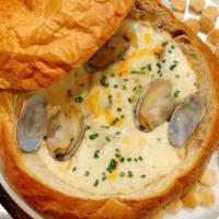 New England Clam Chowder · Bread Bowl not include
(Please order in 
