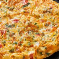 Indian Masala Omelette · 2 eggs. Masala omelette is a dish made from beaten eggs flavored with herbs.