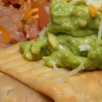 Meat Chimichanga · A large flour tortilla filled with your choice of meat then deep fried golden brown and topp...