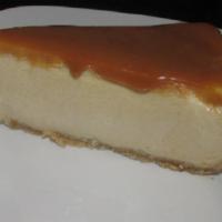 Cheesecake Slice - Salted Caramel · Creamy Cheesecake with Salted Caramel.