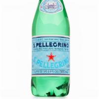 San Pellegrino Sparkling Water - 16.9Oz Bottle · Natural not flavored.