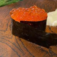 Ikura Sushi · These items may be served raw by undercooked, or contain raw or undercooked ingredients. Con...
