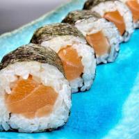 Salmon Roll · These items may be served raw by undercooked, or contain raw or undercooked ingredients. Con...
