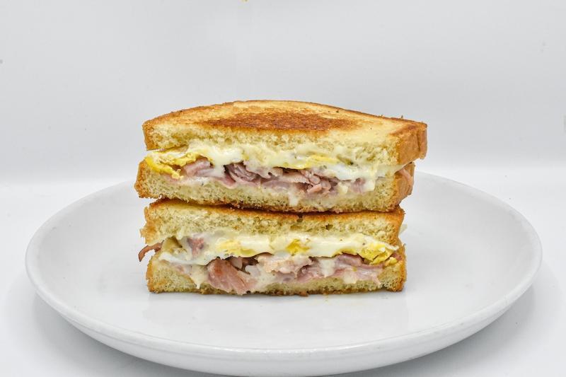 Classic · sugardale ham, egg, american cheese, white bread