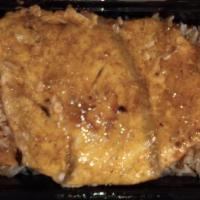 Pan Seared Spiced Fish Fillet · 15 min. American with Italian. Spice marinated and pan-seared fish and on a bed of Garlic Ri...
