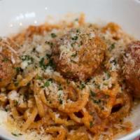 Adult Luke Spaghetti & Meatballs · 