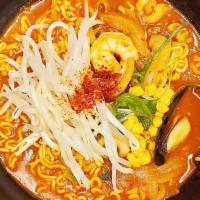 Hangover Ramen · Served with seafood ramen. Food allergy warning - our food may contain or have come in conta...