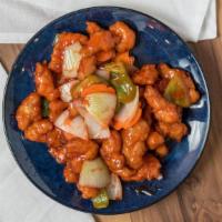 Sweet & Sour Chicken · Serves 6 to 10 people.