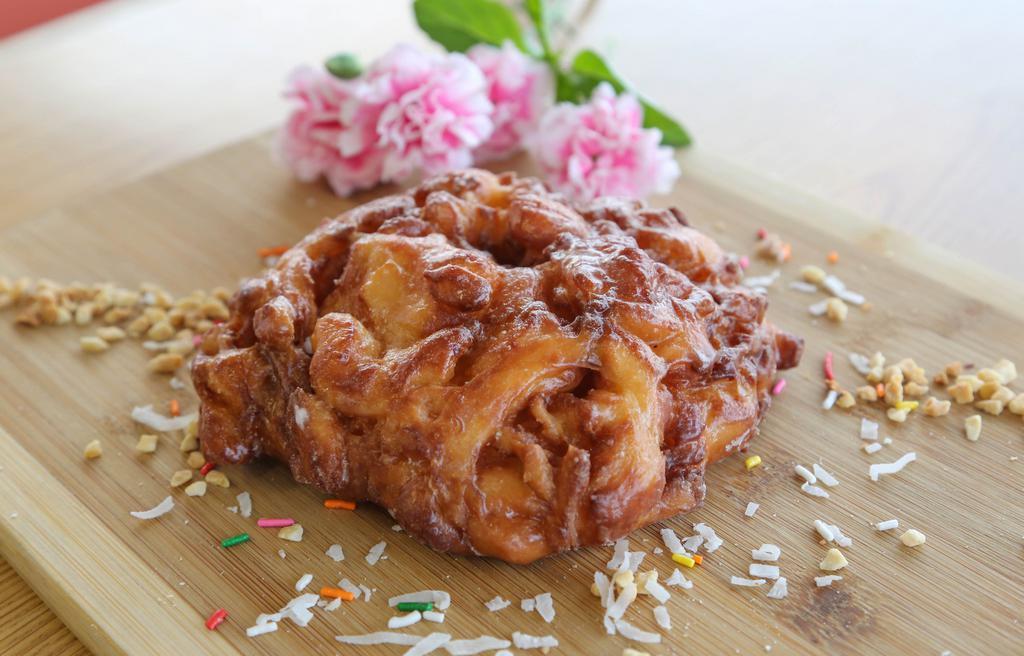 Xl Fritter · Giant delectable fritter: apple, cherry