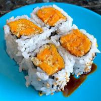 Sweet Potato Roll · tempura sweet potato w/eel sauce 4pcs
