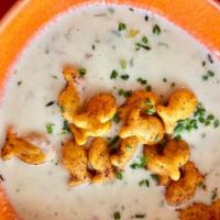 Cup Clam Chowder  · Seatown Clam & Bacon Chowder
yukon gold potatoes, bacon fat fried croutons