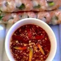 Traditional Spring Roll · House choice of shrimp.