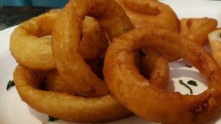 Onion Rings · Batter Dipped & Fried