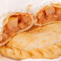 Manzana · We all love apple pie, now in an empanada. Fuji apples and cinnamon.