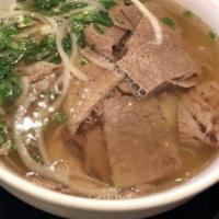 Chin Nam Pho · Well done brisket and flank.