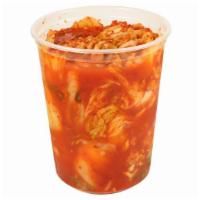 Large Kimchi · Our homemade kimchi is made with fresh fermented spicy cabbage.