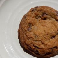 Chocolate Chip + Sea Salt Cookie · Chocolately, vegan, and delightful