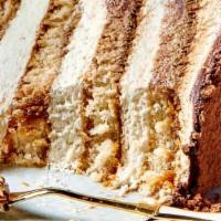 Tiramisu Sponge Cake · Tiramisu is a coffee-flavoured Italian dessert. It is made of ladyfingers dipped in coffee, ...
