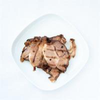 Side Of Pork · Slow roasted pork shoulder (No Antibiotics Ever/Local/Gluten-Free).