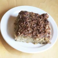 Princess Oatmeal Coffee Cake · Caramelized shredded pecans, coconut, oatmeal, spice cake. People will  want you to share, b...