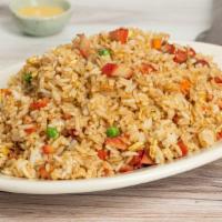 Your Choice Of Fried Rice · Fried rice with your choice of vegetables, chicken, pork, beef, and BBQ pork or shrimp.