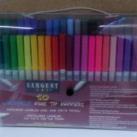 50 Washable Fine Tip Markers · Sargent Art 50 washable fine tip markers