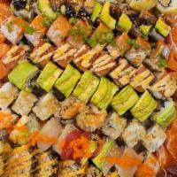 Family Size Combo For 6 · - choose 6 appetizers
- choose 4 special rolls
- serves with 6 miso or salad, 12 sushi pieces
