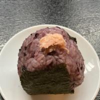 Beef Shigure Onigiri · Rib-eye sliced beef slow cooked in ginger-soy sauce.