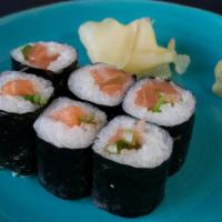 Salmon Maki · Consuming raw or undercooked meats, poultry, seafood, shellfish, or eggs may increase your r...