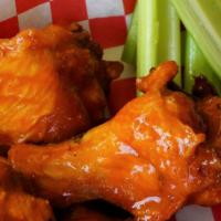 Hot Wings · celery and ranch or blue cheese