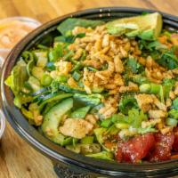 Jimmy'S Bowl (Spicy) · (Contains Gluten)

Spicy Salmon, Aloha Tuna

Cucumber, Pineapple, Jalapeno, Green Onion, Cil...